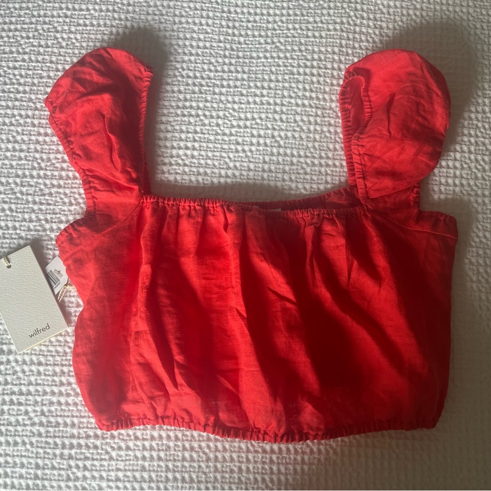 Wilfred Red Crop Top